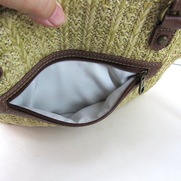 Sakroots Meadow Medium Beige and Multicolor Satchel with Embroidered Owl - Picture 8 of 11